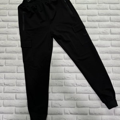 Штаны спорт Long Sport (46-54) LS58 black (деми) Long Sport LS58 black