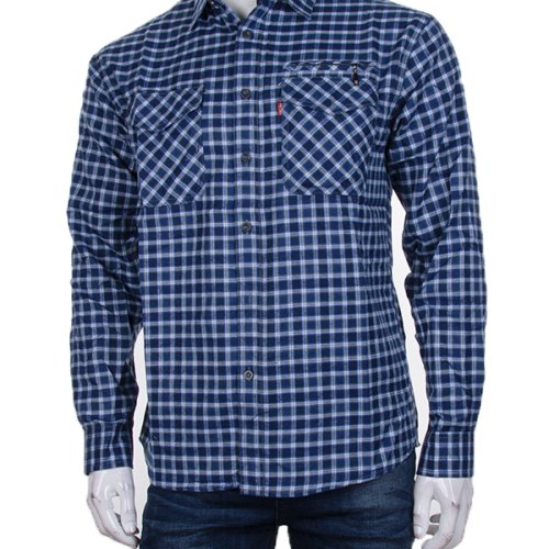 Рубашка Logaster (XL-5XL) A67-1 blue (деми) Logaster A67-1 blue