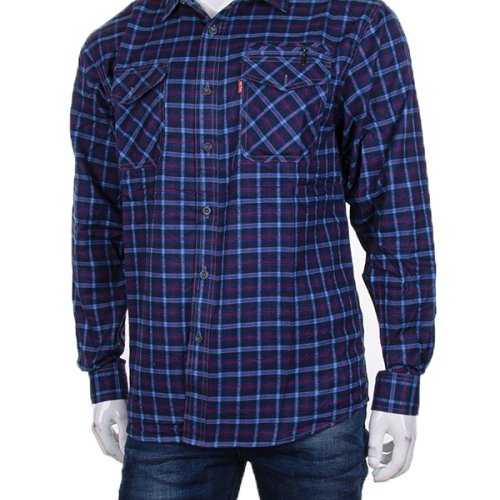 Рубашка Logaster (XL-5XL) A67-4 navy (деми) Logaster A67-4 navy