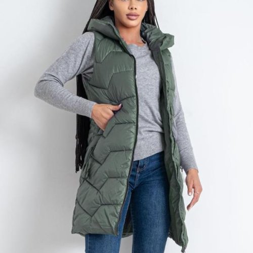 Жилетка Sport style (L-3XL) 2302 green (деми) Sport style 2302 green