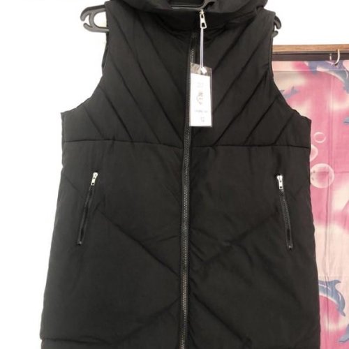 Жилетка Sport style (52-60) 2319 black (деми) Sport style 2319 black
