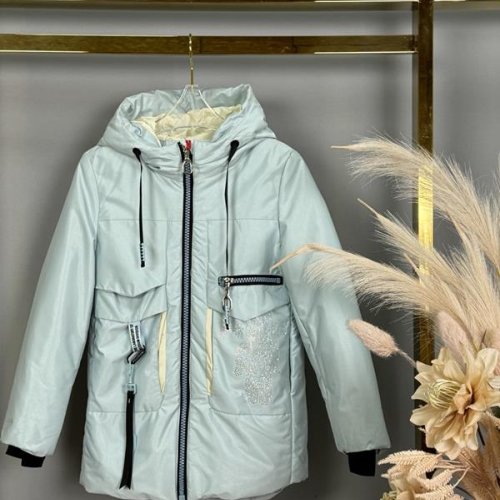 Куртка Delfinka (128-152) 217 l.blue (деми) Delfinka 217 l.blue