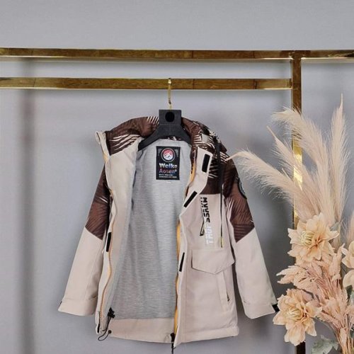 Куртка Delfinka (104-128) A802 beige (деми) Delfinka A802 beige
