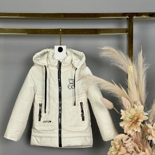 Куртка Delfinka (92-116) BD109 white (деми) Delfinka BD109 white
