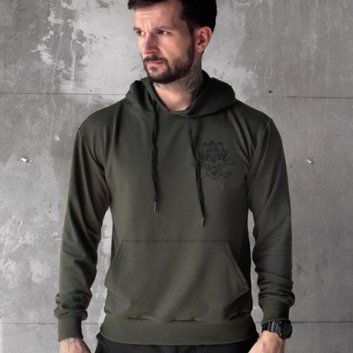 Худи Madoka (M-2XL) 425 khaki (деми) Madoka 425 khaki