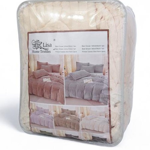 Постельное белье Obuv OK2 (160*200) 09053 beige (160x200) (зима) Obuv OK2 09053 beige (160x200)