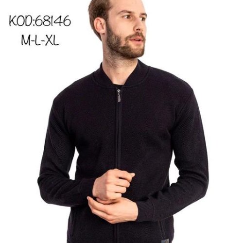 Кардиган Vip Stendo (M-XL) 68146 black-old-1 (деми) Vip Stendo 68146 black-old-1