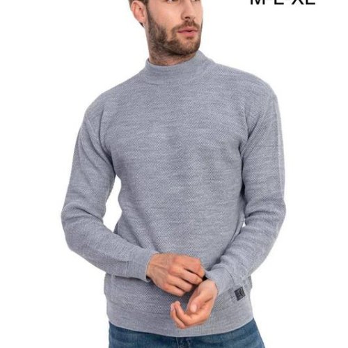 Свитер Vip Stendo (M-XL) 68165 grey (деми) Vip Stendo 68165 grey