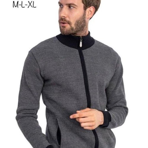 Кардиган Vip Stendo (M-XL) 68235 grey-old-1 (деми) Vip Stendo 68235 grey-old-1