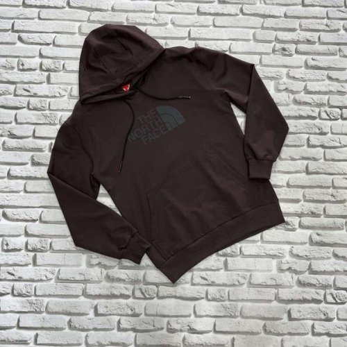Худи Yulichka (M-3XL) H1777NF brown (деми) Yulichka H1777NF brown