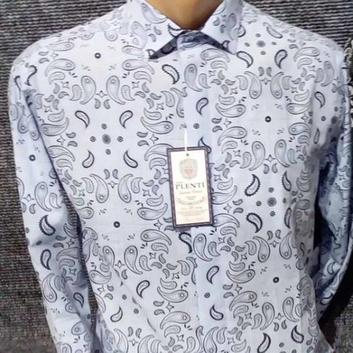 Рубашка Mary Poppins (S-2XL) 1898 l.blue (деми) Mary Poppins 1898 l.blue