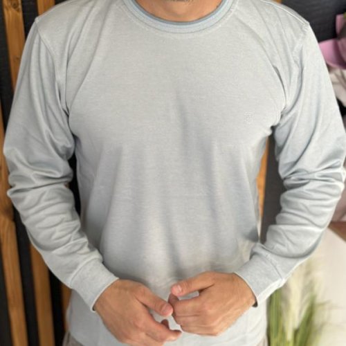 Свитер Nik (L-3XL) 55240 grey (деми) Nik 55240 grey