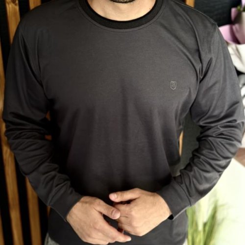 Свитер Nik (L-3XL) 55243 black (деми) Nik 55243 black