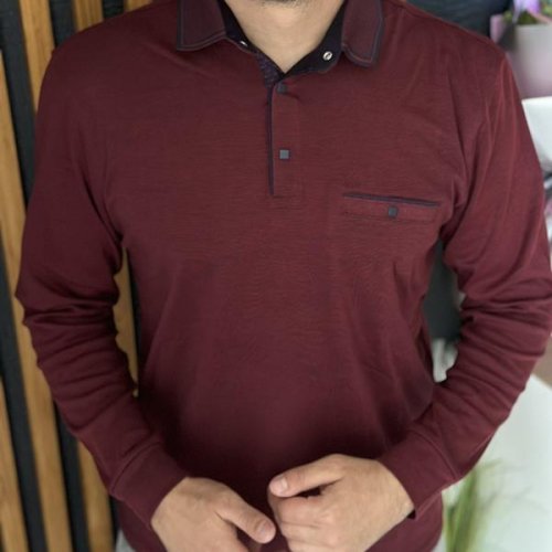 Свитер Nik (L-3XL) 55264 brown (деми) Nik 55264 brown