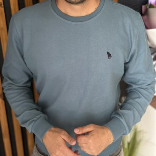 Свитер Nik (M-2XL) 55273 l.blue (деми) Nik 55273 l.blue