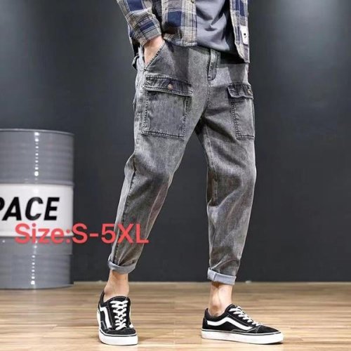 Джинсы iBamBino (S-5XL) 9952 grey (деми) iBamBino 9952 grey