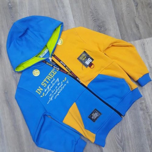 Кофта спорт iBamBino (5-8) 9967 l.blue (зима) iBamBino 9967 l.blue