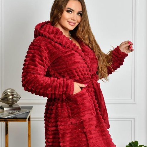 Халат Brilliant (54-62) 70089 red (зима) Brilliant 70089 red