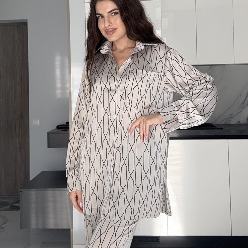 Костюм Arina (42-48) 8053 grey (деми) Arina 8053 grey
