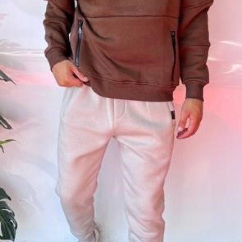 Худи Three Black (S-XL) 1692 brown (зима) Three Black 1692 brown