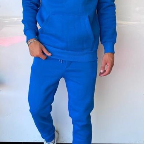 Костюм спорт Three Black (S-XL) 1807 blue (зима) Three Black 1807 blue