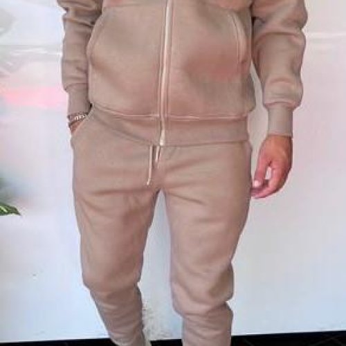Костюм спорт Three Black (S-XL) 1826 beige (зима) Three Black 1826 beige