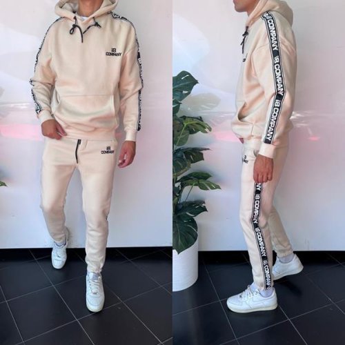 Костюм спорт Three Black (S-XL) 1834 beige (зима) Three Black 1834 beige