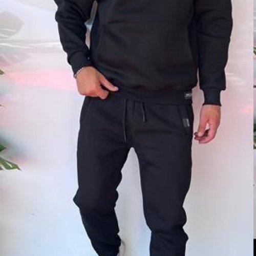 Костюм спорт Three Black (S-XL) 1846 black (зима) Three Black 1846 black