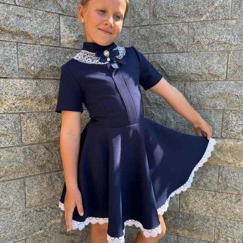 Платье Marimaks (122-146) 972 navy (лето) Marimaks 972 navy