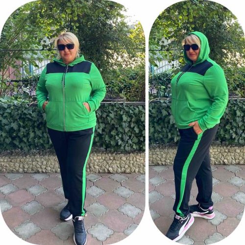 Костюм спорт BAT (50-60) 2025 l.green (деми) BAT 2025 l.green