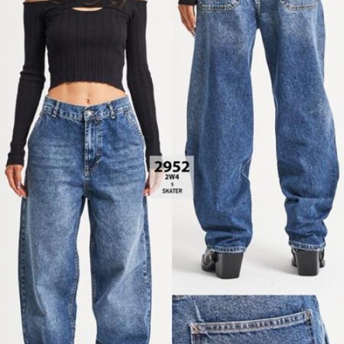 Джинсы Jeans Style (34-40) 2952 l.blue (деми) Jeans Style 2952 l.blue
