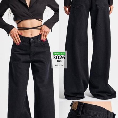 Джинсы Jeans Style (32-36) 3026 black (деми) Jeans Style 3026 black