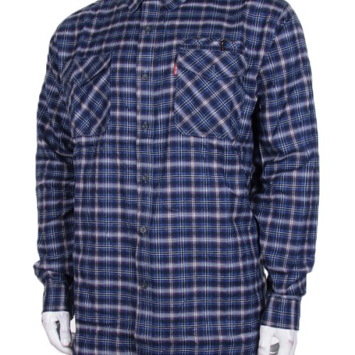 Рубашка Logaster (6XL-10XL) A167 d.blue (деми) Logaster A167 d.blue