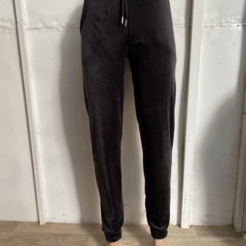 Штаны спорт Sport style (S-XL) 3018 black (зима) Sport style 3018 black