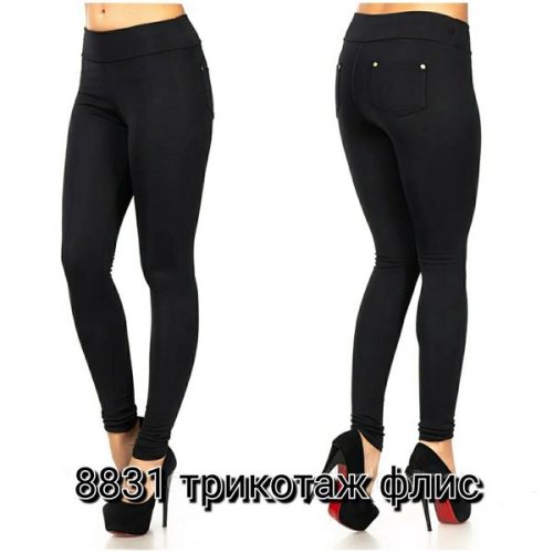Лосины Sport style (XL-4XL) 88031 black (зима) Sport style 88031 black