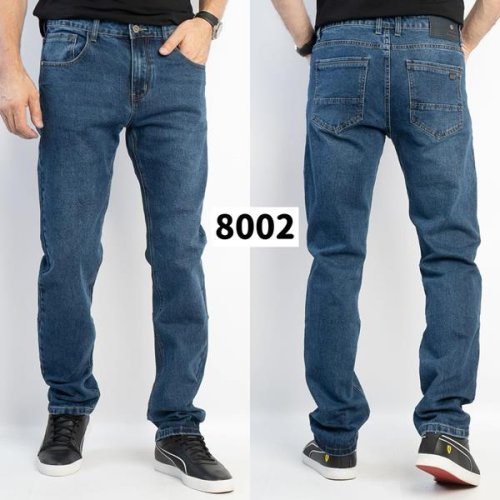 Джинсы God Baron (29-38) 8002 blue (деми) God Baron 8002 blue
