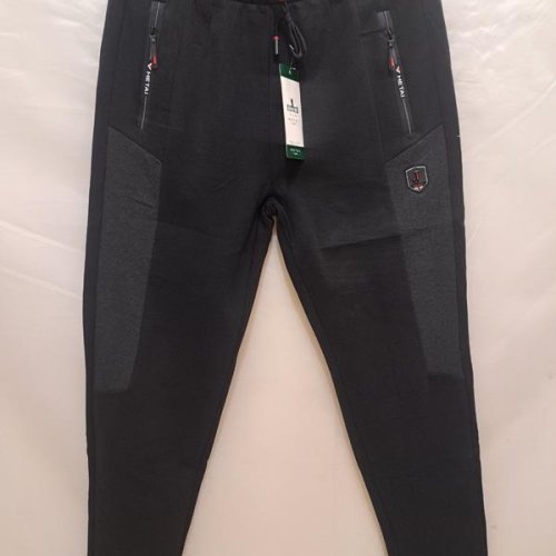 Штаны спорт Giang (XL-5XL) 2023 black (зима) Giang 2023 black