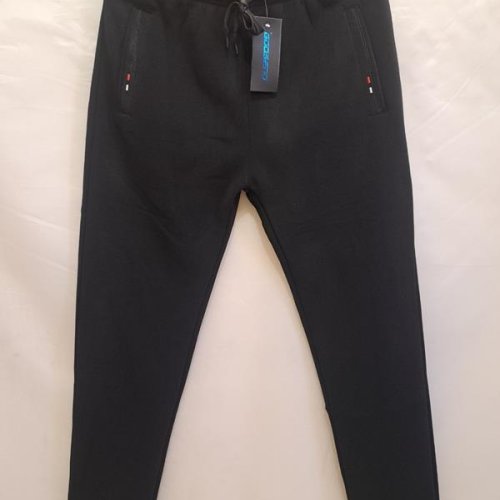 Штаны спорт Giang (60-68) 2401 black (зима) Giang 2401 black