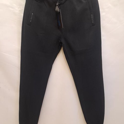 Штаны спорт Giang (60-68) 2411 black (зима) Giang 2411 black