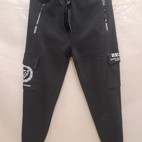 Штаны спорт Giang (M-3XL) 6710 grey (зима) Giang 6710 grey