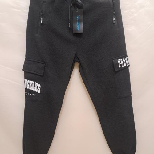 Штаны спорт Giang (M-3XL) 6711 grey (зима) Giang 6711 grey