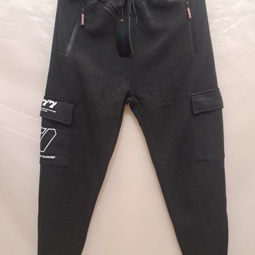 Штаны спорт Giang (M-3XL) 6712 grey (зима) Giang 6712 grey