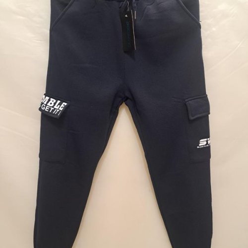 Штаны спорт Giang (M-3XL) 6722 navy (зима) Giang 6722 navy