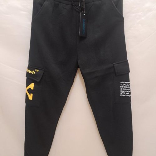 Штаны спорт Giang (M-3XL) 6723 black (зима) Giang 6723 black