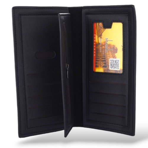 Кошелек Trendshop (18*9*2) QS812-3 black (деми) Trendshop QS812-3 black