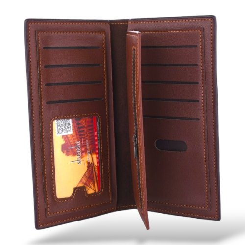 Кошелек Trendshop (18*9*2) QS812-3 brown (деми) Trendshop QS812-3 brown