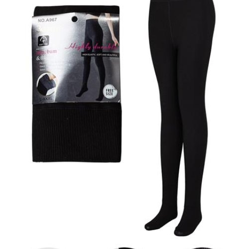 Колготы Sevim (L-3XL) A967 black (зима) Sevim A967 black