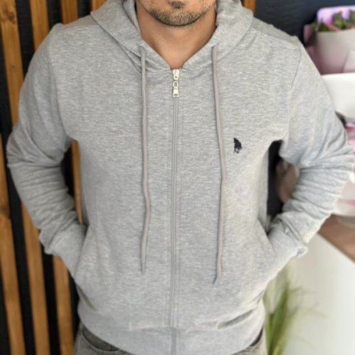 Кофта спорт Nik (M-2XL) 55292 grey (деми) Nik 55292 grey