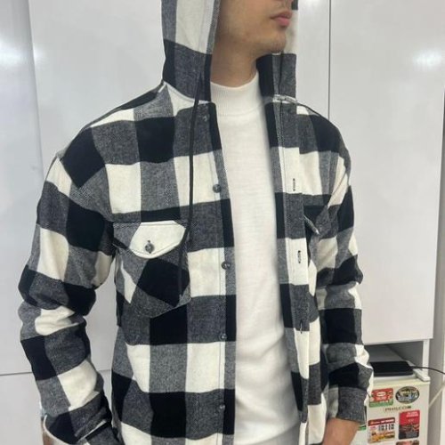 Рубашка Nik (M-2XL) 55304 black (деми) Nik 55304 black