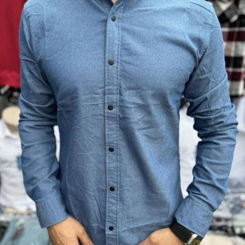 Рубашка Nik (3XL-6XL) 55320 l.blue (деми) Nik 55320 l.blue